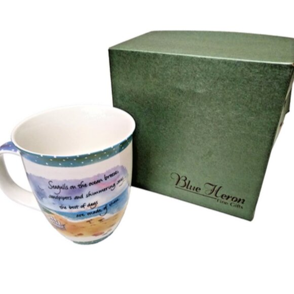 Blue Heron Fine Gifts Cape Shore Collectible Coffee Mug NEW RARE COLLECTIBLE - Picture 3 of 7